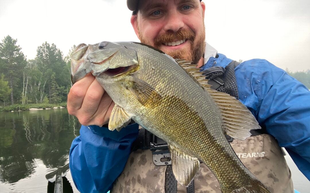 Secret Smallmouth Bass Lake Near Ely, MN