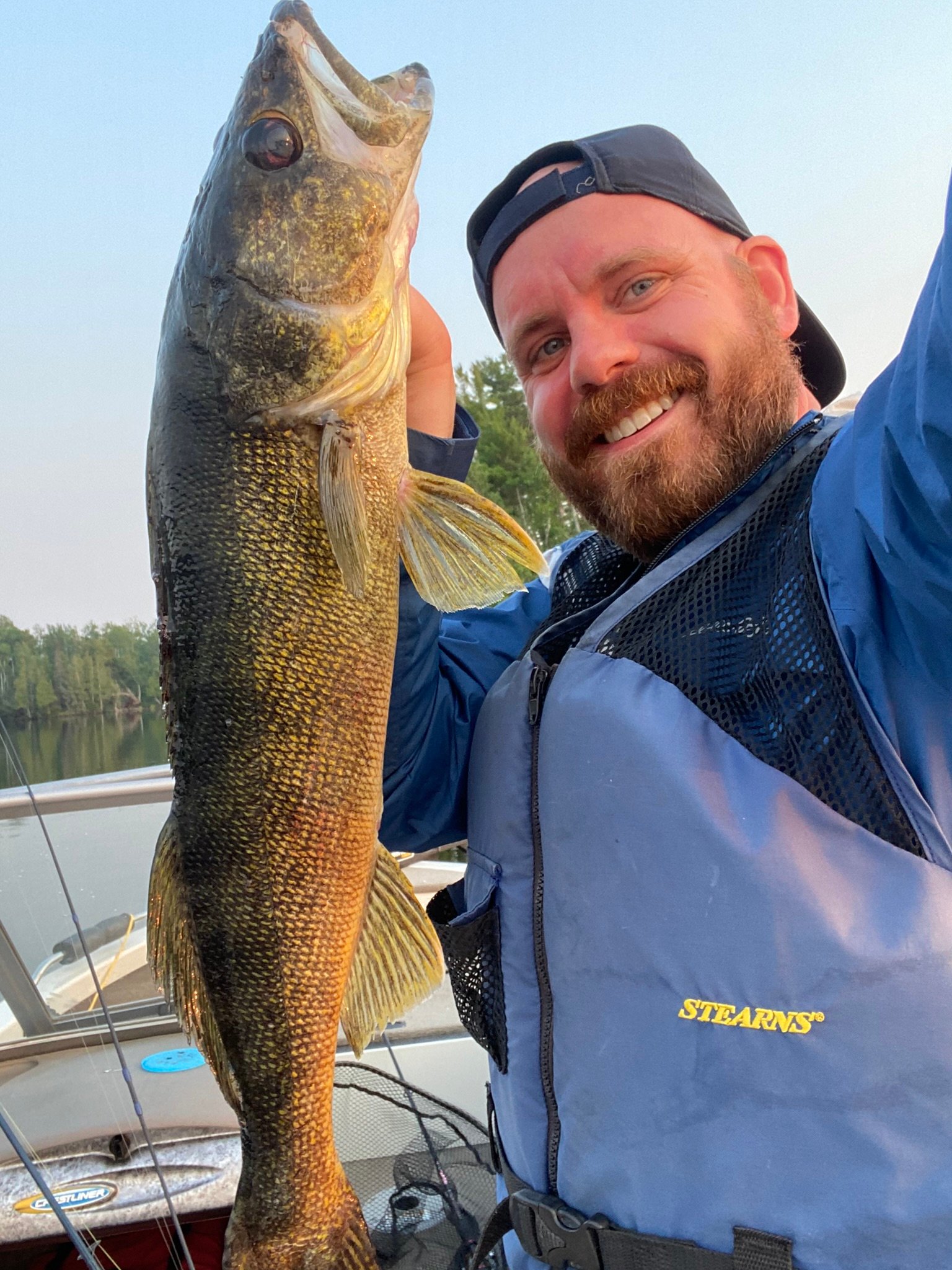 Nice Walleye Caught with Shimano Sedona